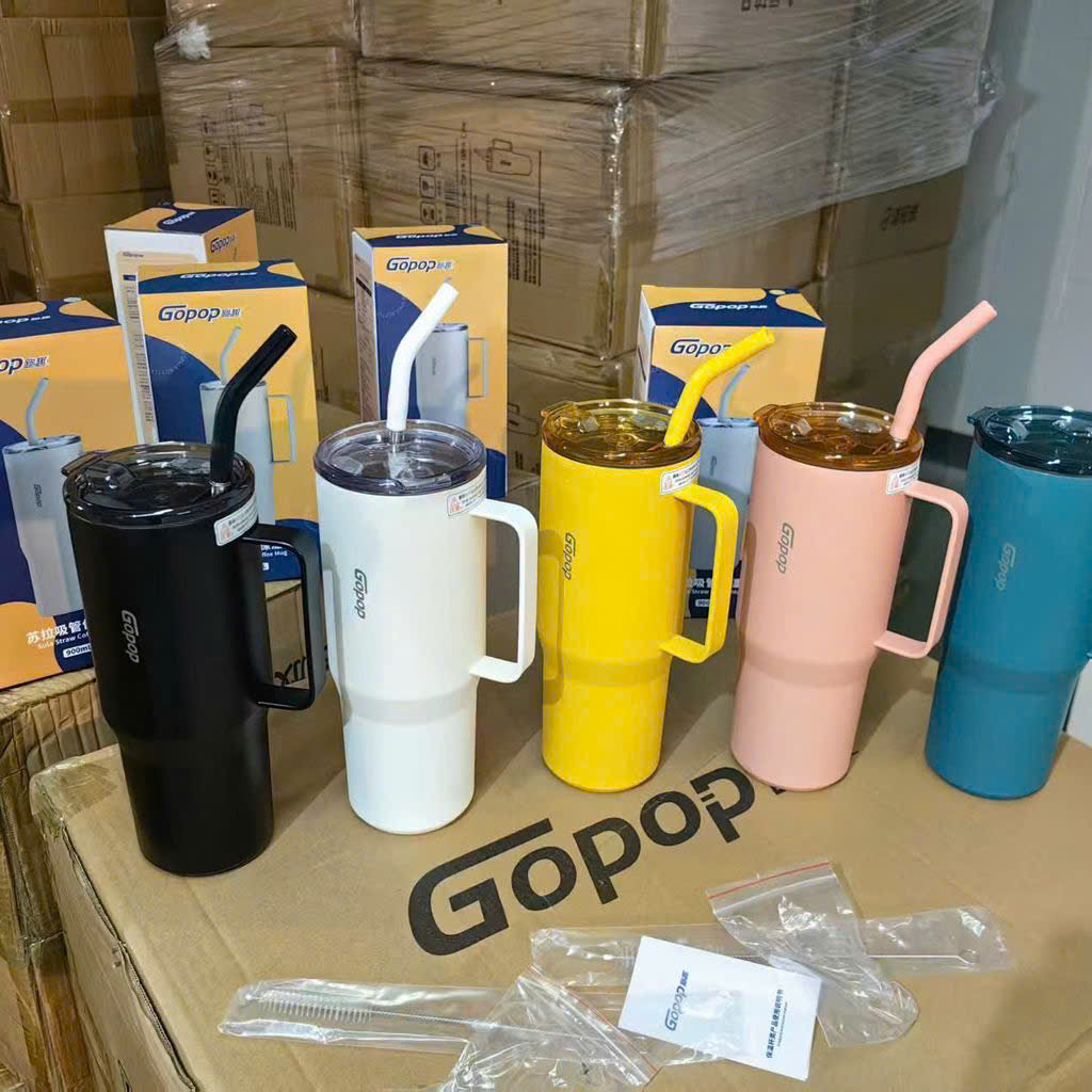 Ly Giữ Nhiệt Gopop 900ml – Phiên Bản Ice King Cup - Nhiều màu, Thời trang, Giữ Nóng Lạnh Nhiều Giờ