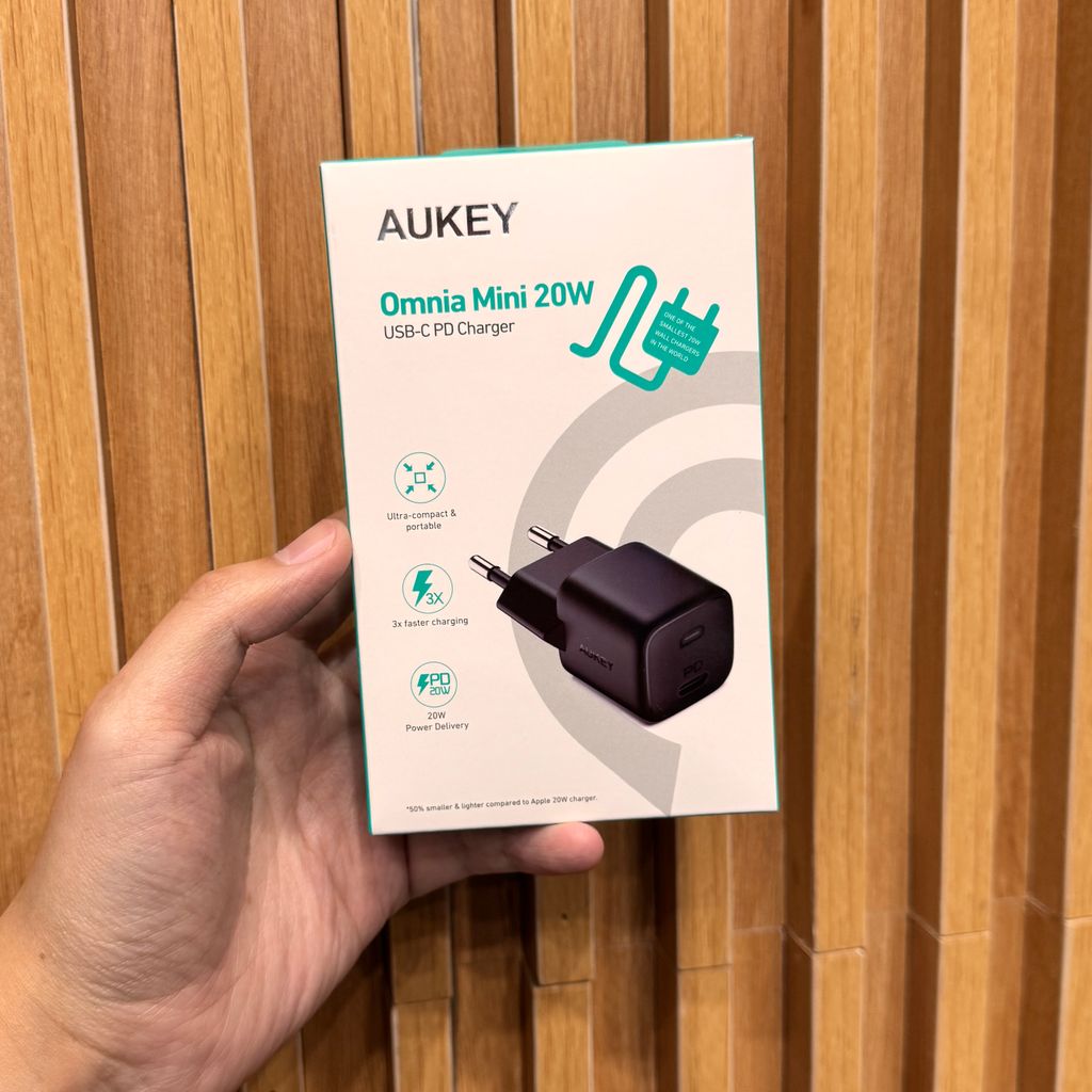 Củ sạc nhanh 20W hãng Aukey Omnia OMNIA USB-C PD PA-B1