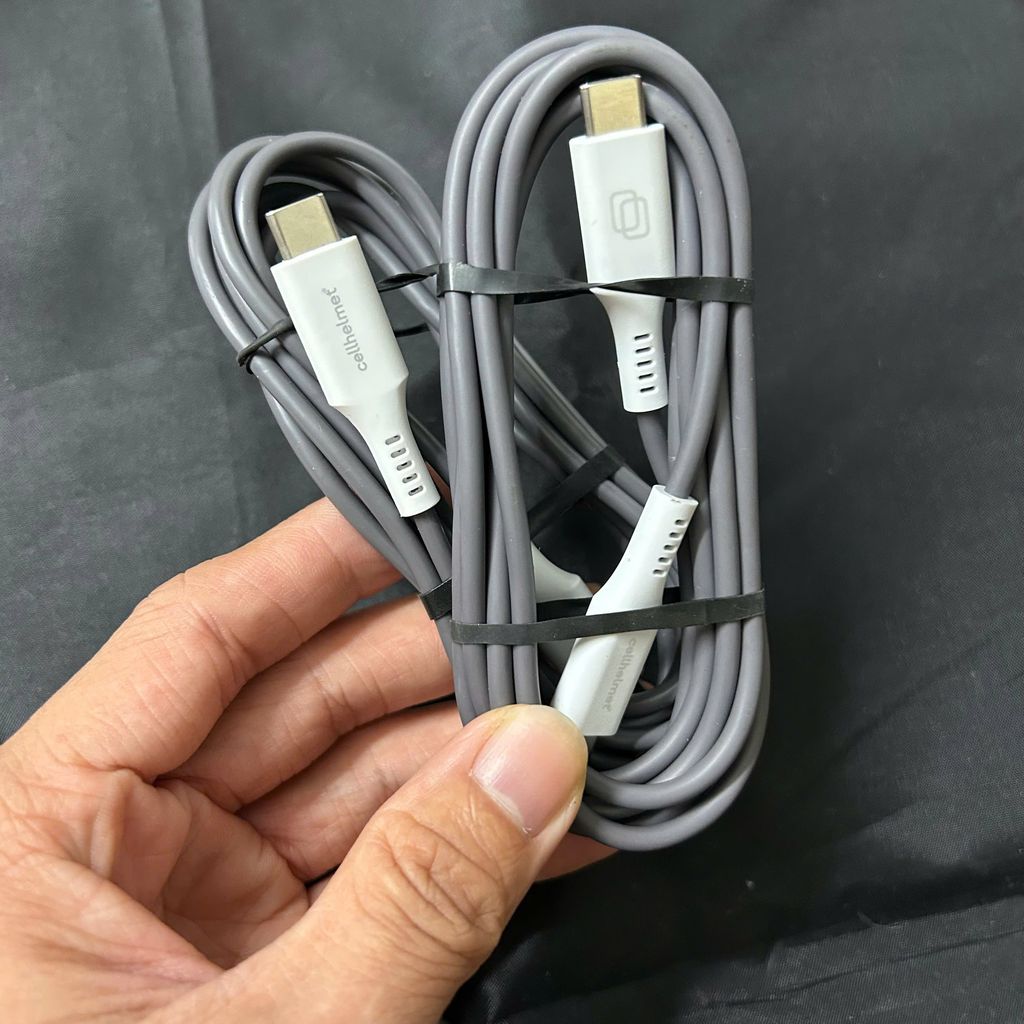 Cáp C to C CELLHELMET 1.8m max 60W
