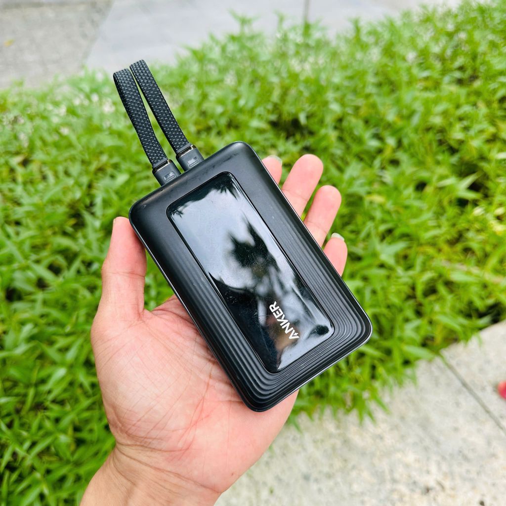 Sạc Dự Phòng Anker A110M 20000mAh Sạc Nhanh 45W 2 Dây Type-C (màu ngẫu nhiên)