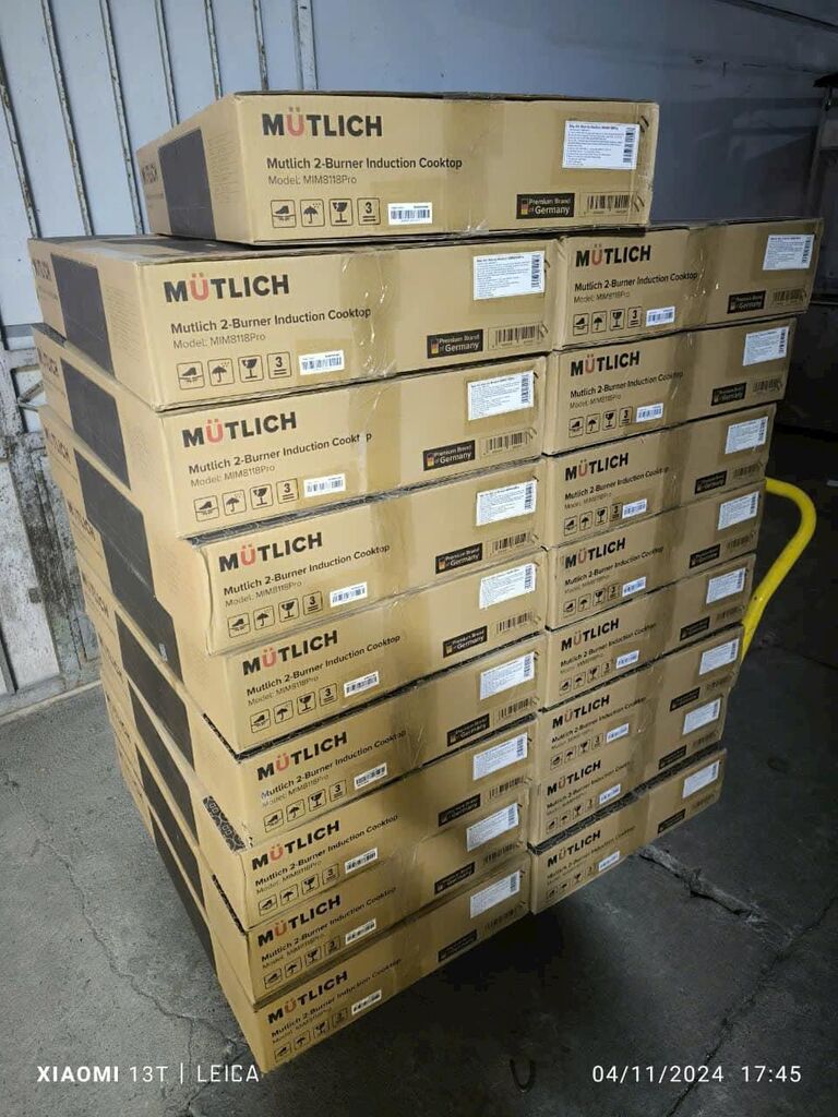 BẾP ĐÔI ĐIỆN TỪ MUTLICH MIM8118PRO, Bếp từ đôi MUTLICK  - Ảnh 4