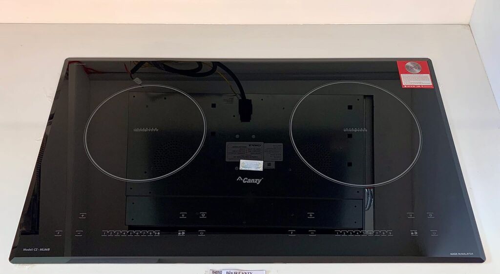 Bếp Điện Từ Canzy CZ-ML86B, 1 từ 1 hồng ngoại, nhập khẩu Malaisia