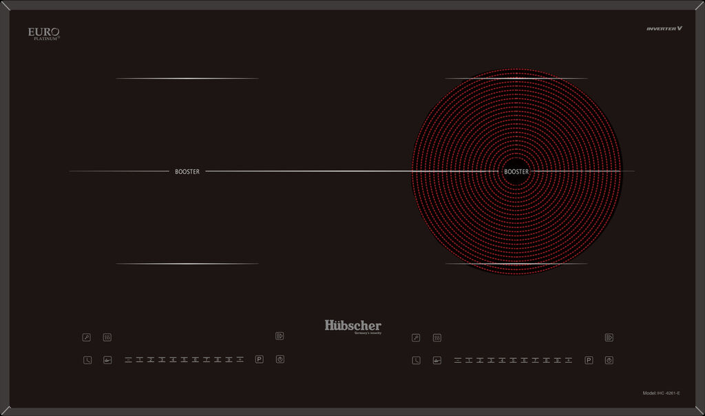 Bếp 1 từ 1 hồng ngoại Hubscher model: IHC-6261.E - Ảnh 5