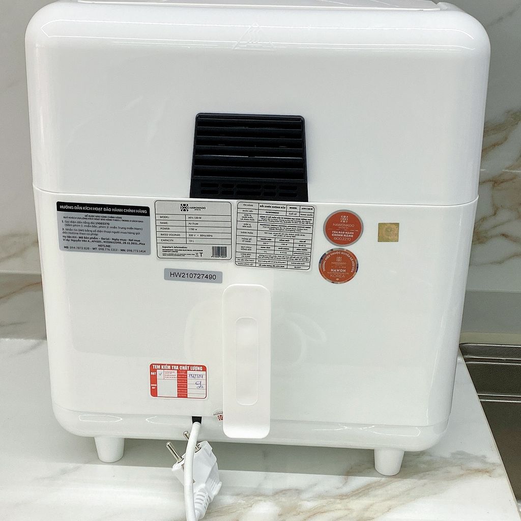 NỒI CHIÊN KHÔNG DẦU HAWONKOO AFH-120 - Ảnh 5