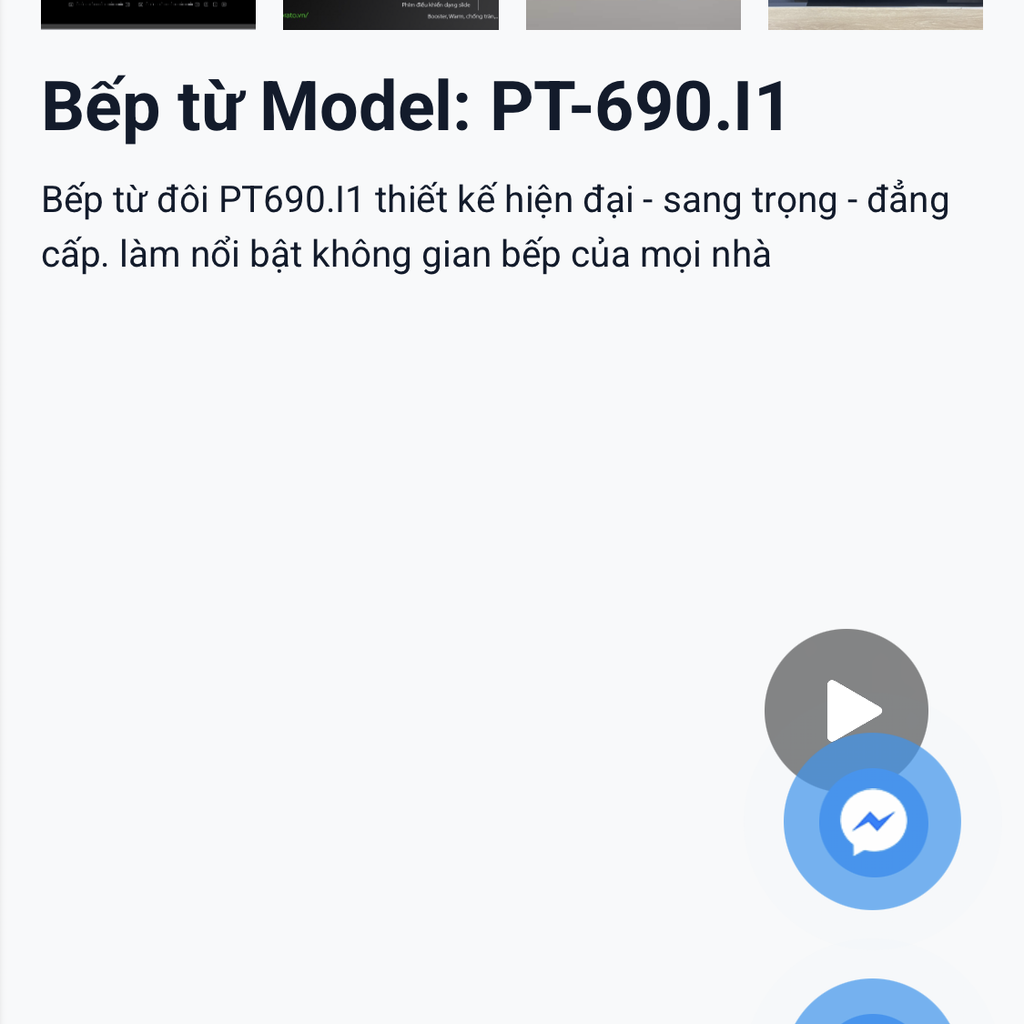 Bếp từ đôi Prato PT-690.I1 - Ảnh 5