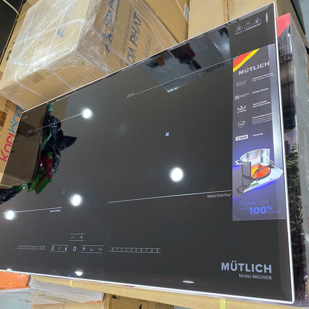 Bếp đôi điện từ MUTLICH MIG0908-nhập nguyên chiếc tại Đức - Ảnh 3