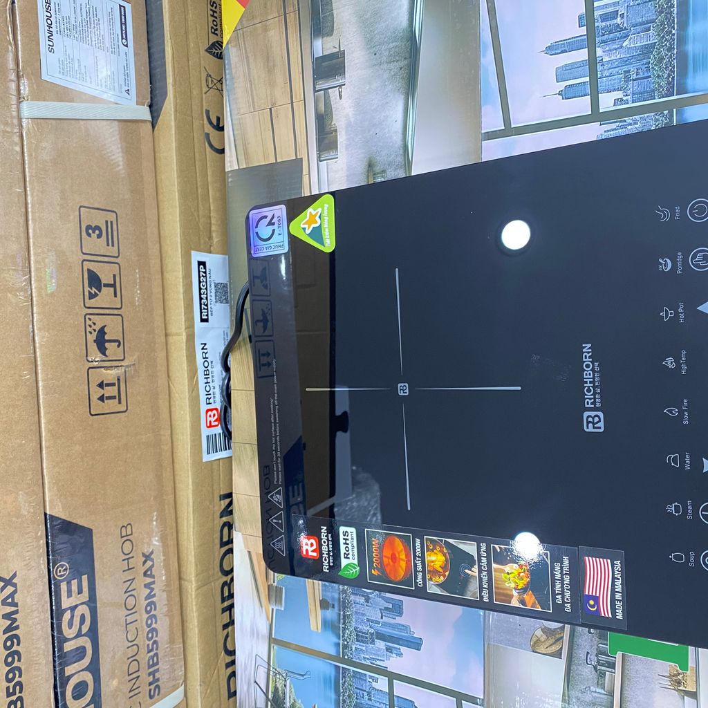 Bếp Từ Đơn RICHBORN RI3528-D17G-Sản xuất Malaisia - Ảnh 2