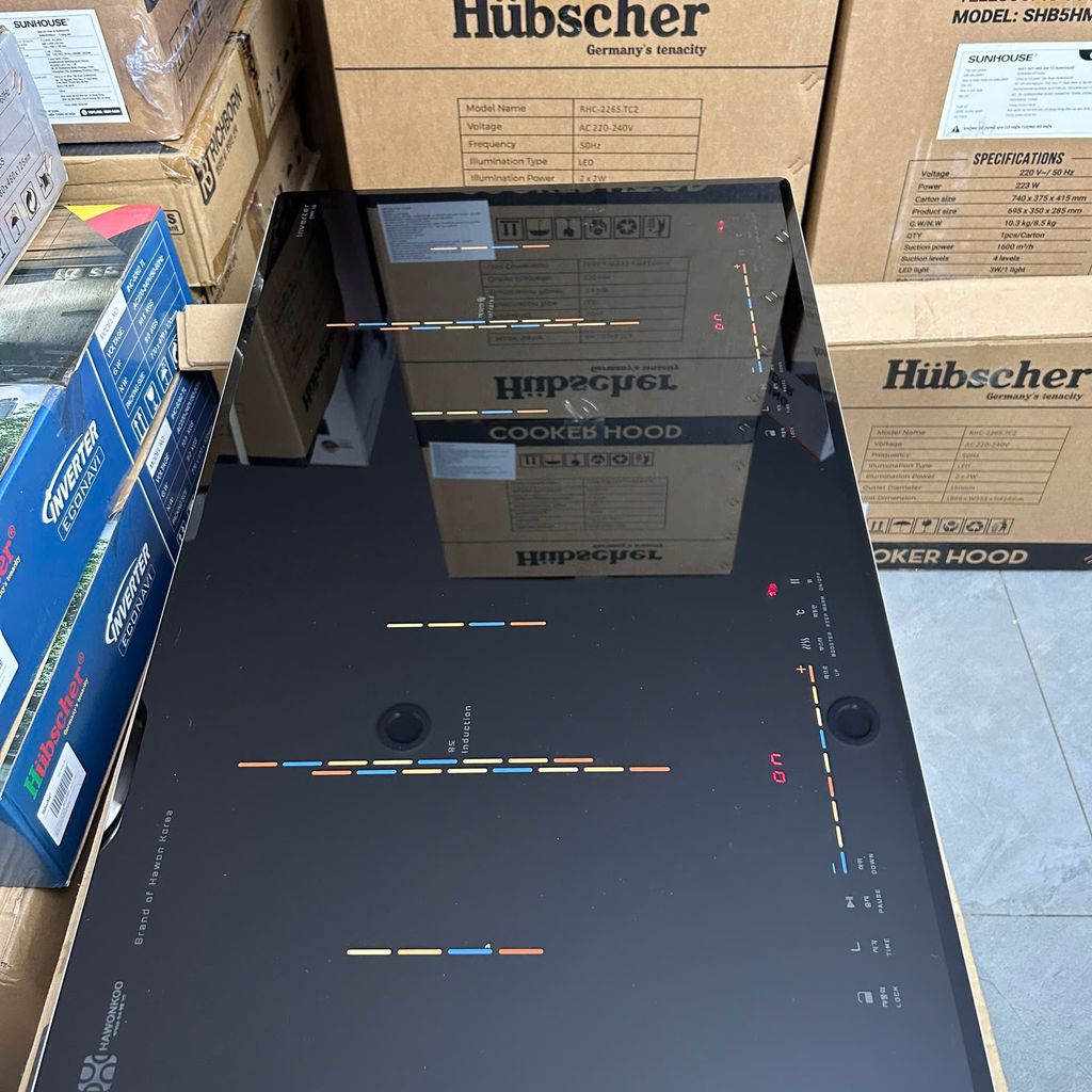 BẾP ĐÔI 1 TỪ 1 HỒNG NGOẠI HAWONKOO CEH-207-IF - Ảnh 4