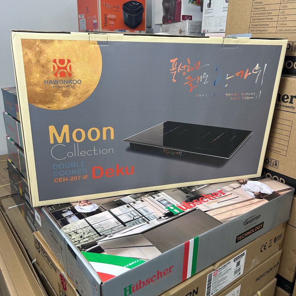 BẾP ĐÔI 1 TỪ 1 HỒNG NGOẠI HAWONKOO CEH-207-IF - Ảnh 9