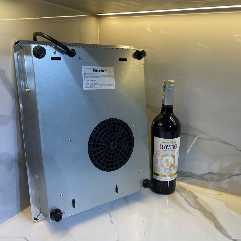 Bếp từ đơn Hubscher model: IHC-1128.TL- Lắp âm hoặc dương  - Ảnh 7