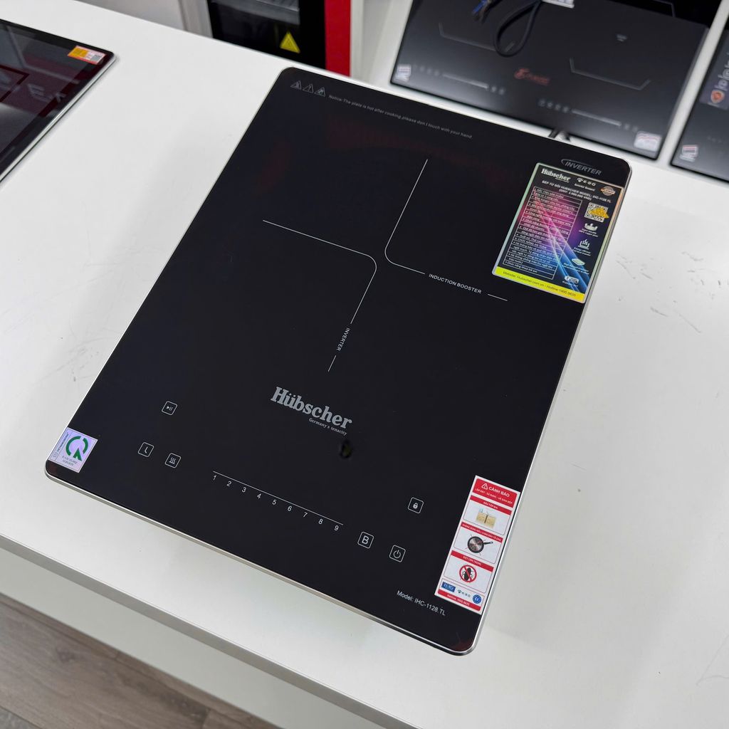 Bếp từ đơn Hubscher model: IHC-1128.TL- Lắp âm hoặc dương  - Ảnh 2