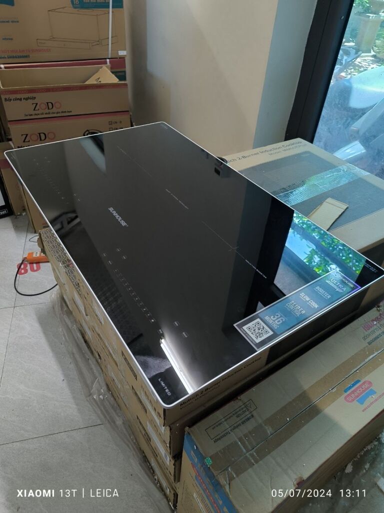 Bếp từ đôi sunhouse: shb585pro - Ảnh 5