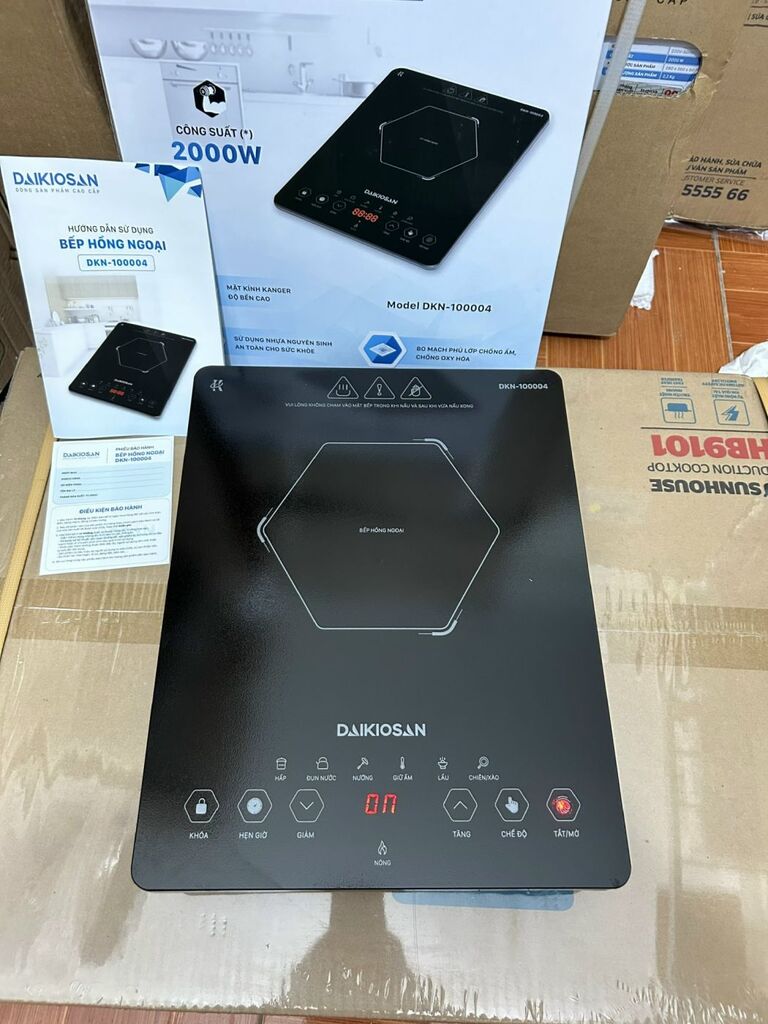 Bếp hồng ngoại đơn: Daikiosan DKN-100004
