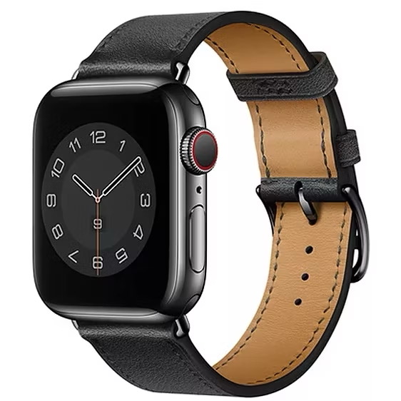 Dây da thật Apple Watch hãng WiWU Attelage dùng chung cho Apple Watch 42/44/45/49mm series 1-8/SE