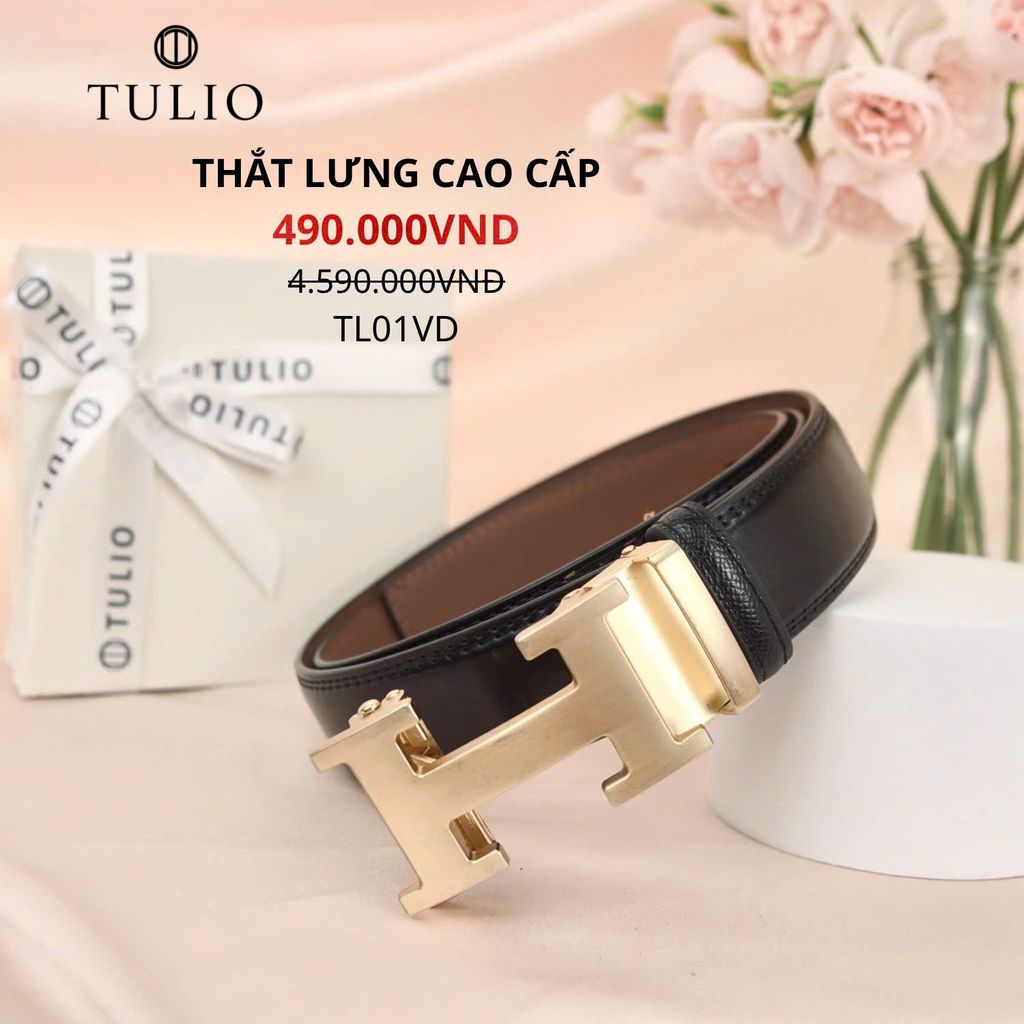 Thắt lưng Tulio cao cấp TL01VD