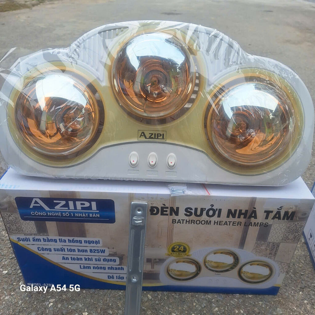 Đèn sưởi nhà tắm  APIZI 3 bóng  - Ảnh 2