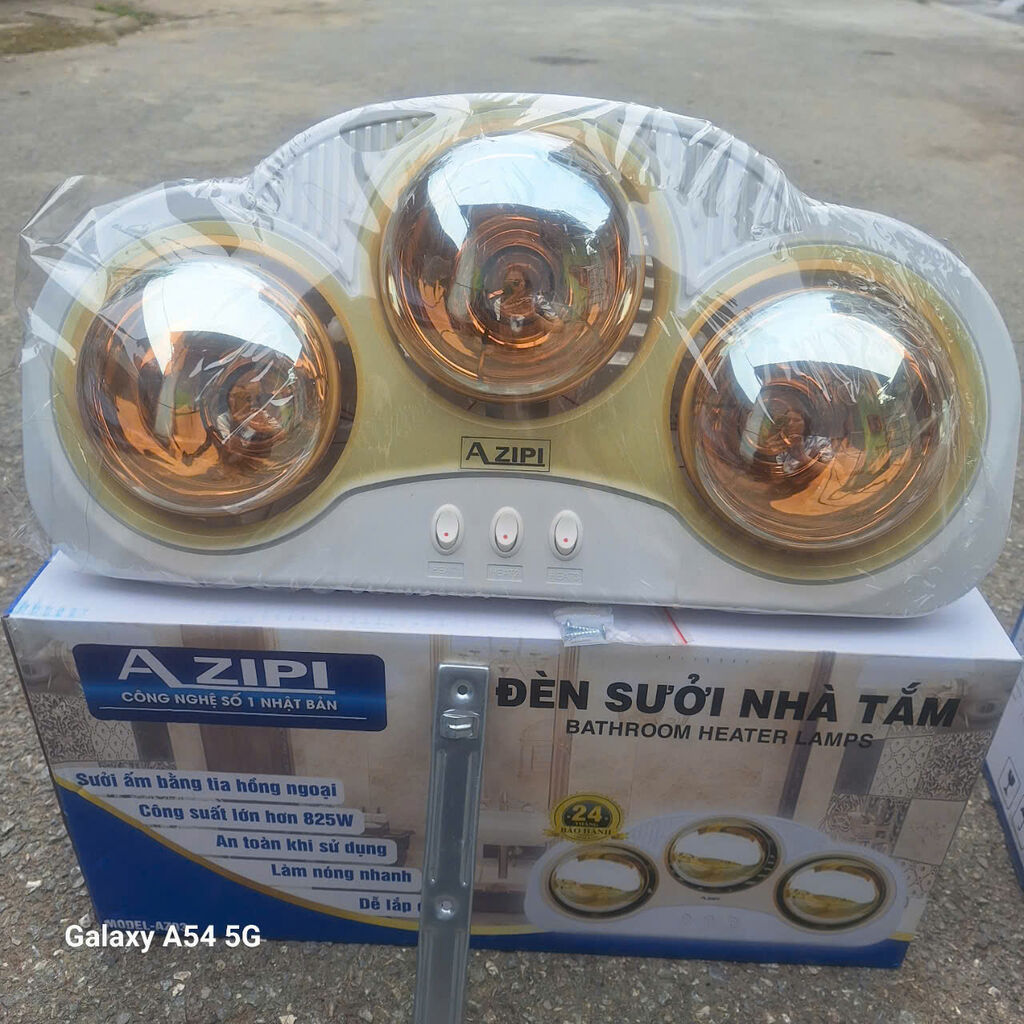Đèn sưởi nhà tắm  APIZI 3 bóng