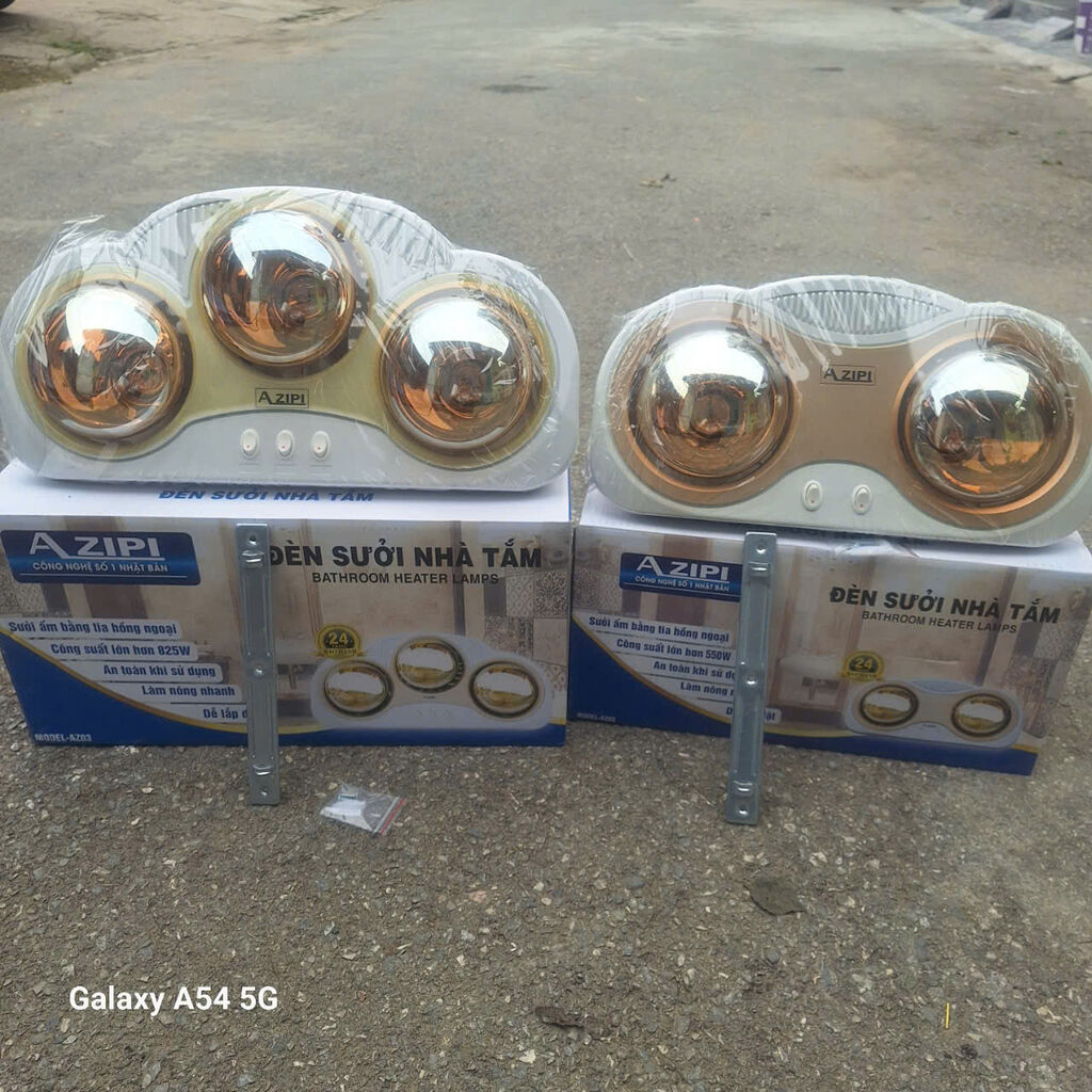 Đèn sưởi nhà tắm  APIZI 3 bóng  - Ảnh 3