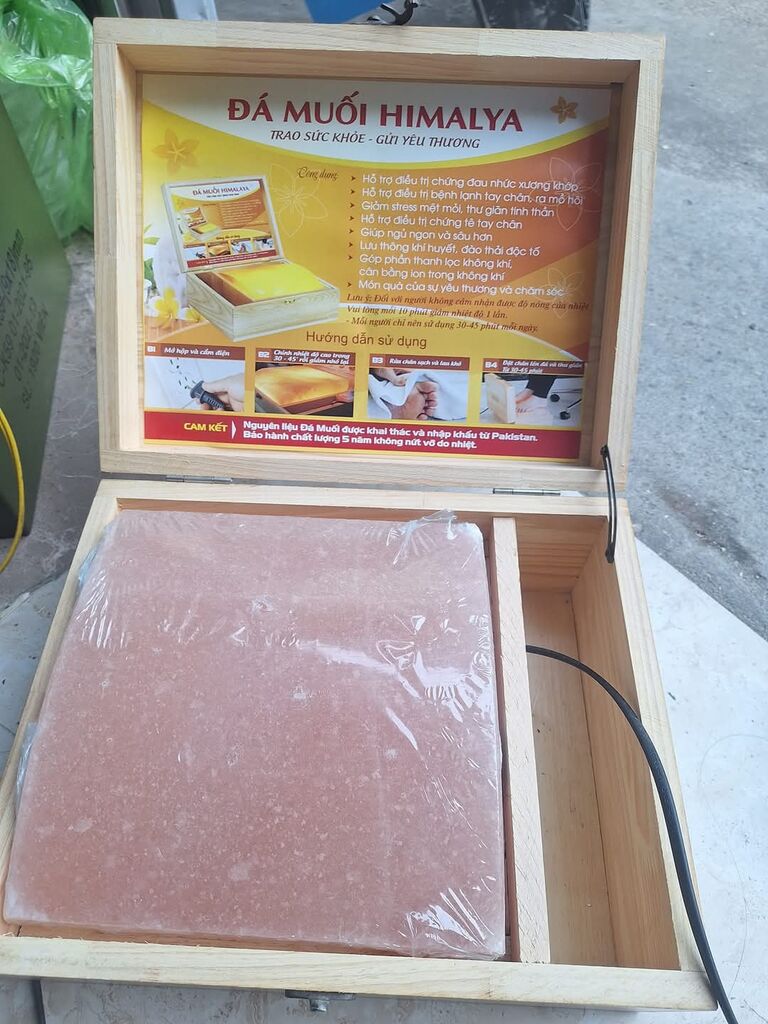 Đá muối xông chân  - Ảnh 2