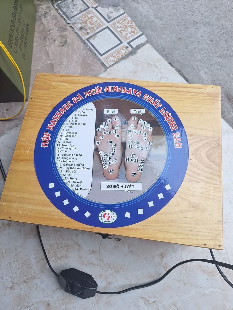 Đá muối xông chân  - Ảnh 4