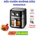 Nồi chiên không dầu Nineshield  15lit  KB 9001M - Ảnh 8