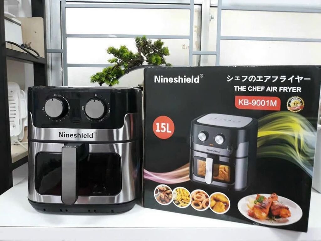 Nồi chiên không dầu Nineshield  15lit  KB 9001M - Ảnh 2