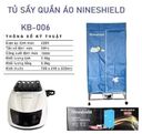 Tủ sấy quần áo nineshield  kb006 - Ảnh 6