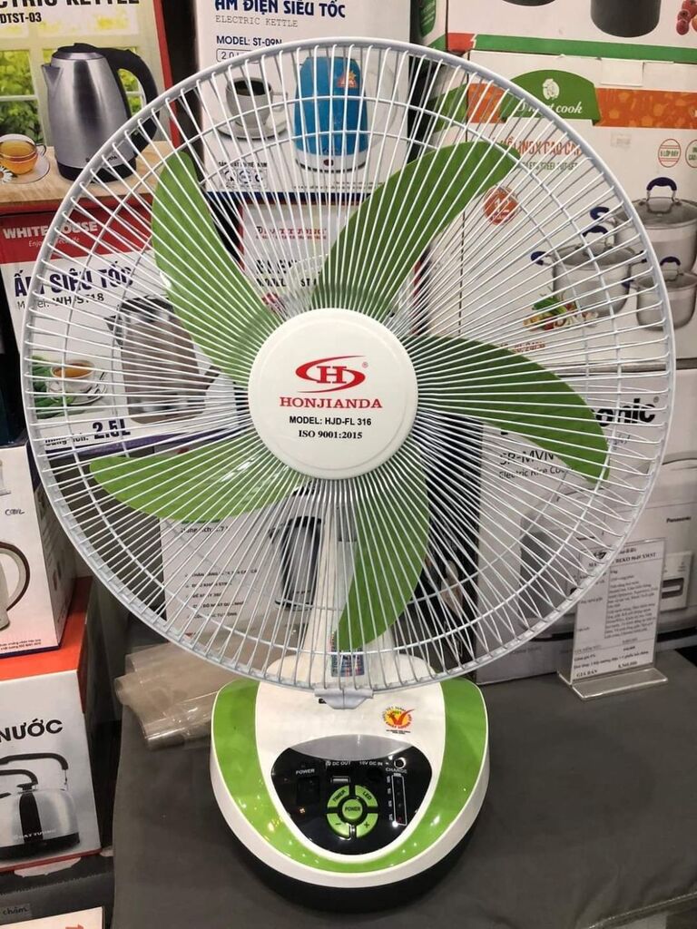 Quạt tích điện honjianda 316 - Ảnh 7