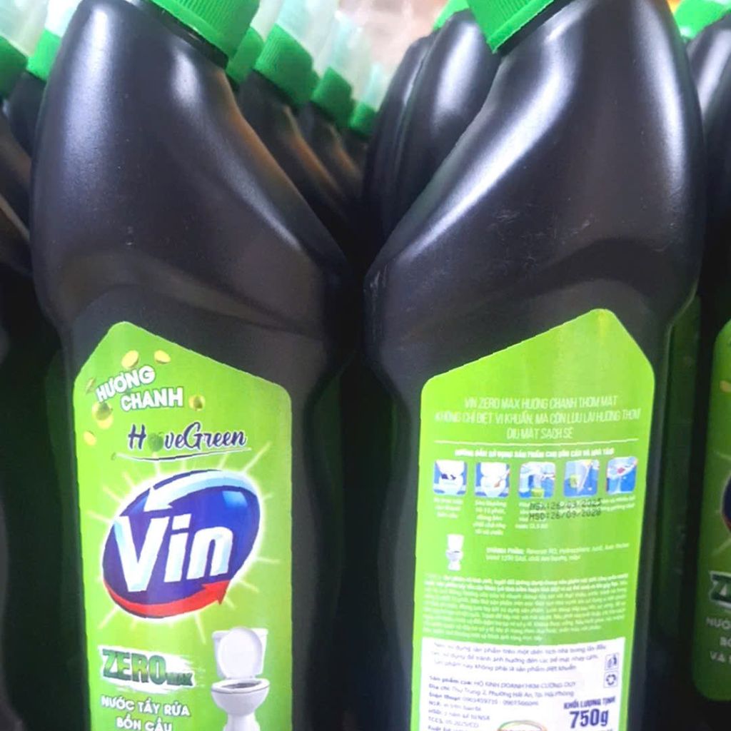 Nước tẩy bồn cầu  Hovegreen ( vin) - Ảnh 3
