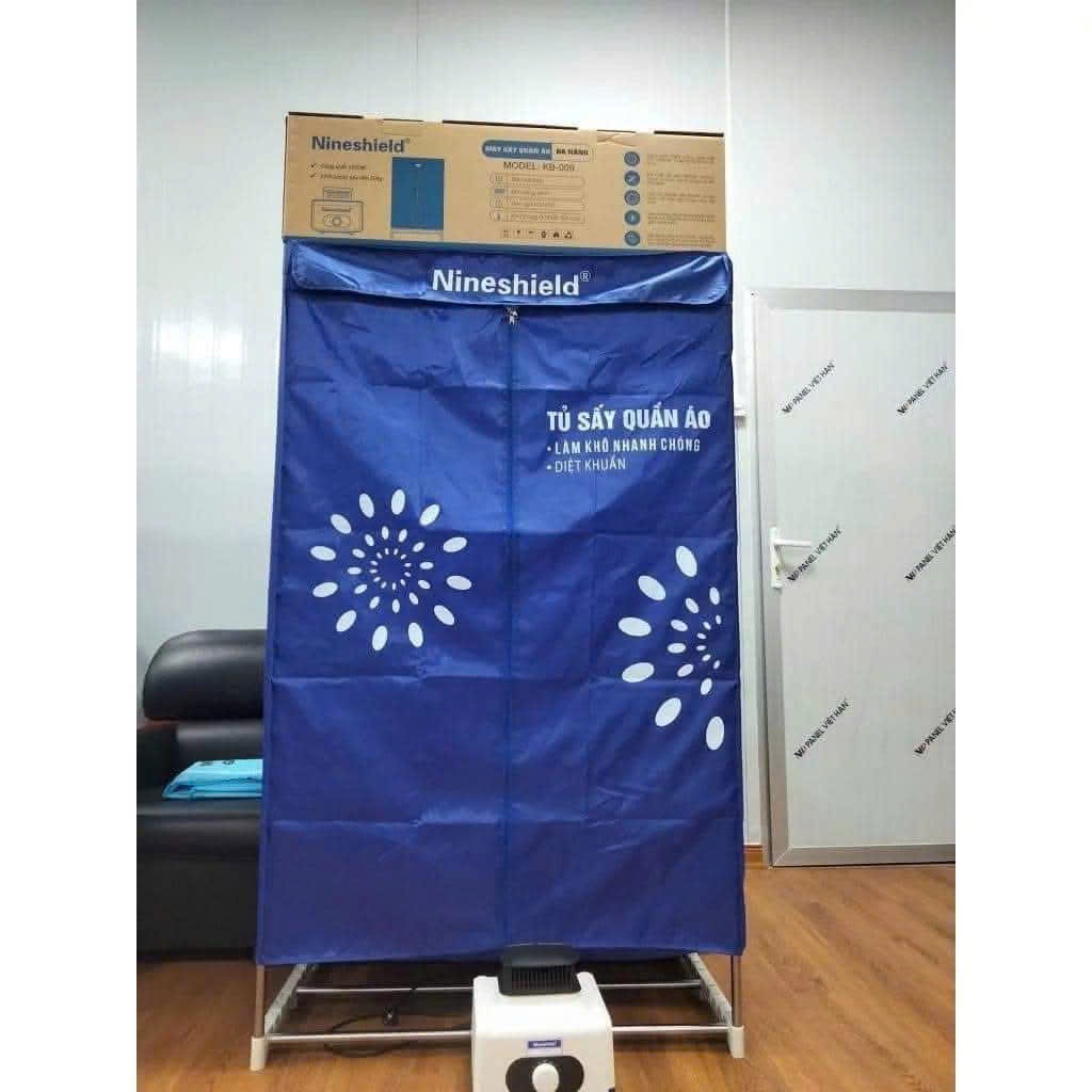 Tử sấy quần áo nineshield mã kb 009 cơ 