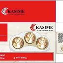 Đèn sưởi nhà tắm Kasime 3bóng - Ảnh 9