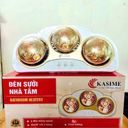 Đèn sưởi nhà tắm Kasime 3bóng - Ảnh 7