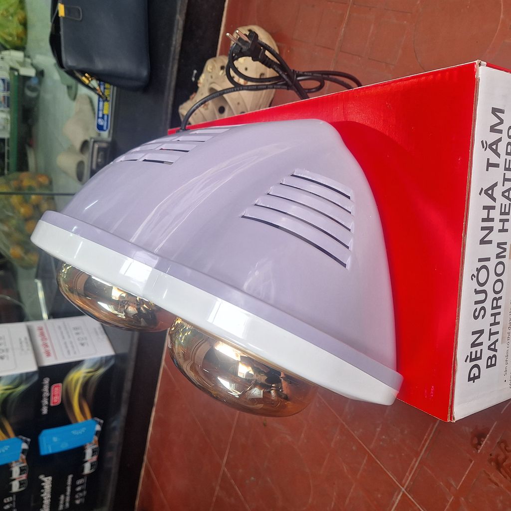 Đèn sưởi nhà tắm Kasime 3bóng - Ảnh 6