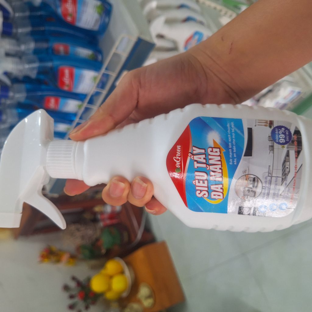 SIÊU TẨY DẦU MỠ HOVEGREEN - Ảnh 2