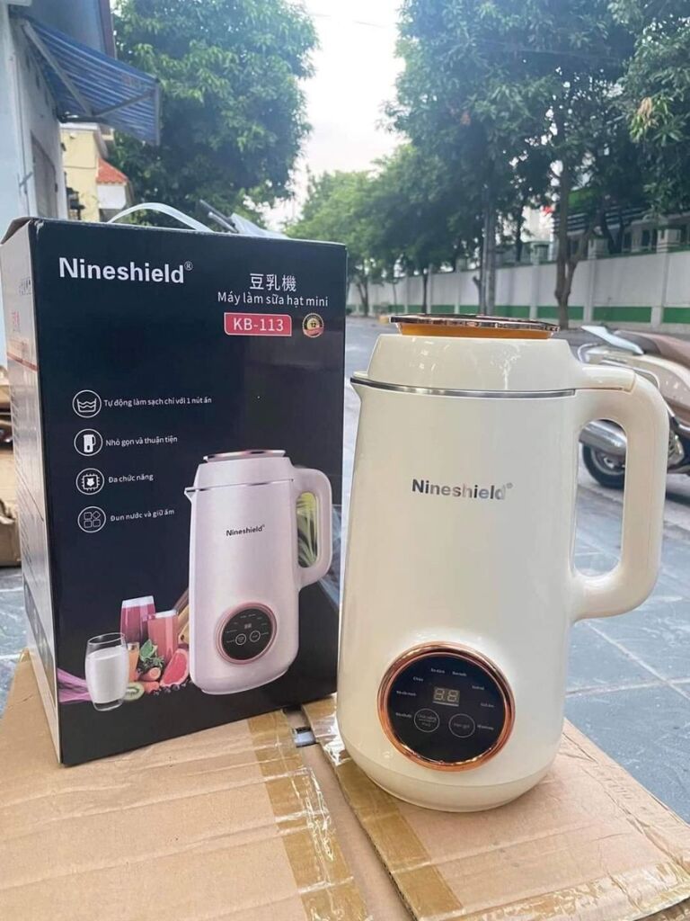 Máy làm sữa hạt nineshield kb 113 1200ml