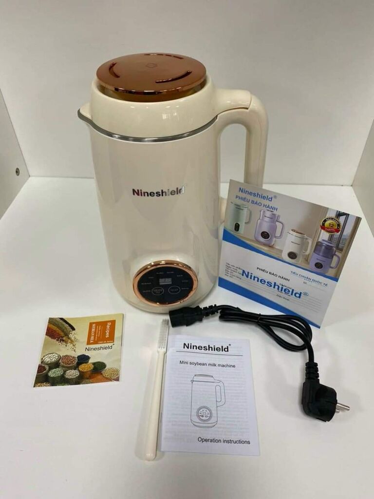 Máy làm sữa hạt nineshield kb 113 1200ml - Ảnh 2