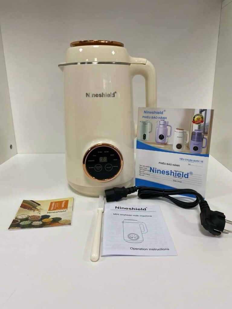 Máy làm sữa hạt nineshield kb 113 1200ml - Ảnh 3