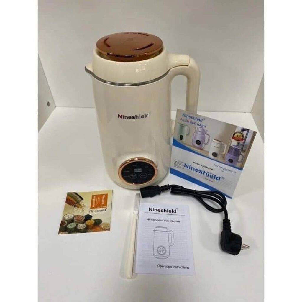 Máy làm sữa hạt nineshield kb 113 1200ml - Ảnh 5