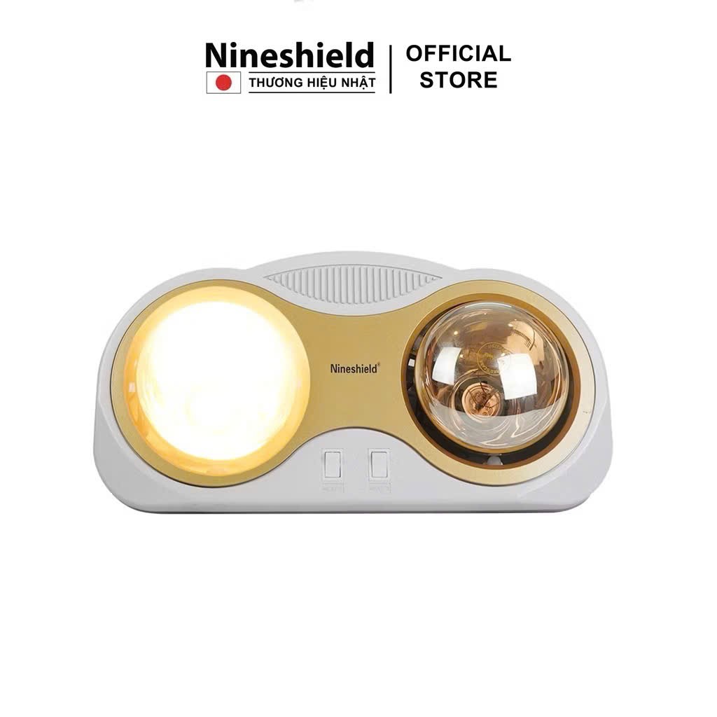 Đèn sưởi nhà tắm 2 bóng Nineshield  NS 032B - Ảnh 6