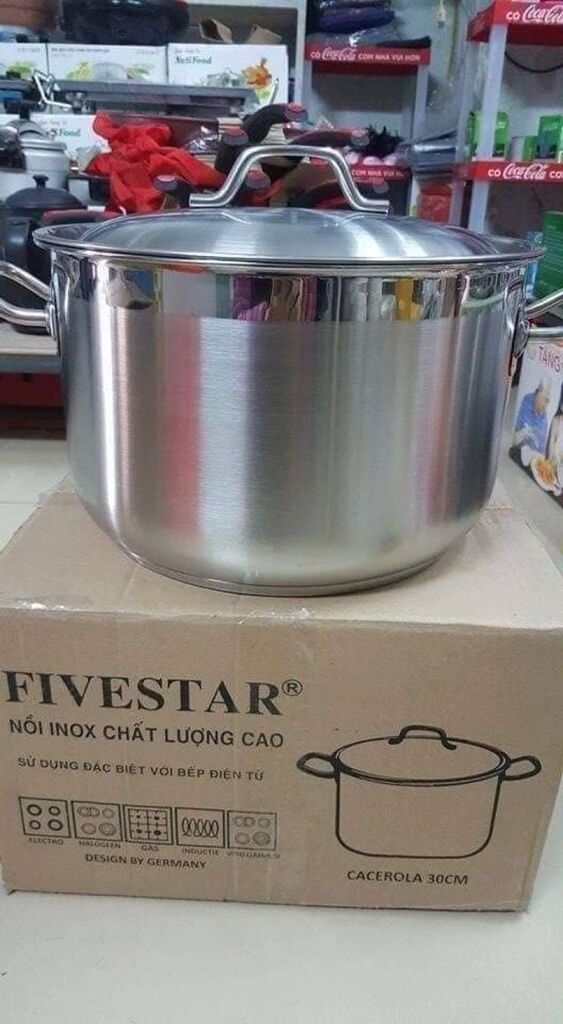 Nồi luộc gà 3 đáy five star - Ảnh 3