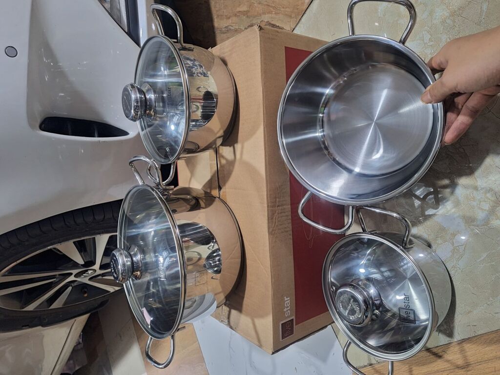 Bộ 4 nồi 3 đáy five star - Ảnh 4