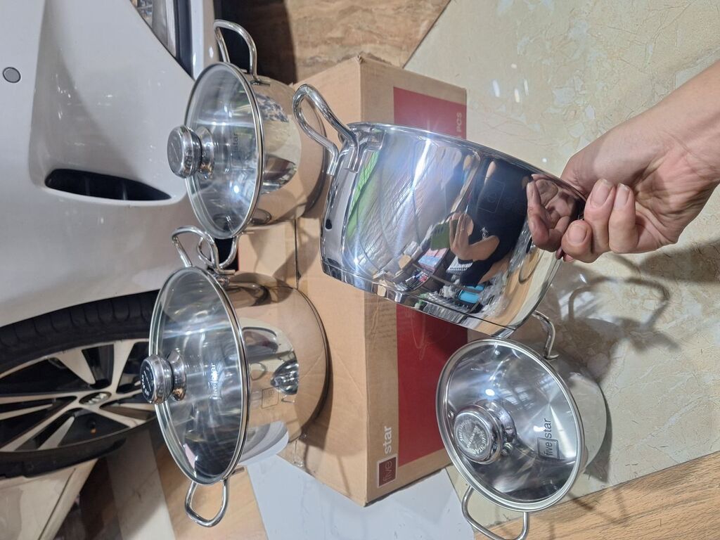 Bộ 4 nồi 3 đáy five star - Ảnh 5