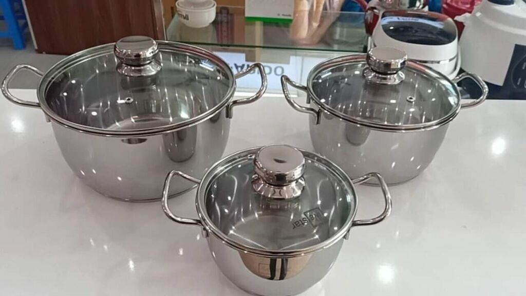Bộ 3 nồi five star 3 đáy - Ảnh 3