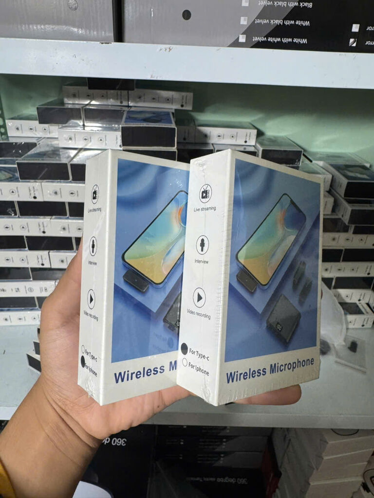 Mic Thu Âm Không Dây Cho Điện Thoại M31 - Bật Tắt Lọc Ồn - Micro Ghi Âm