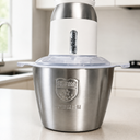Máy xay thịt cối Inox, Công suất 200w, Lưỡi dao 4 cánh