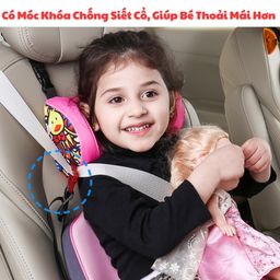 Ghế ngồi ô tô cho Bé từ 3 tuổi, có ISOFIX, Có gối kê đầu và tựa lưng điều chỉn…