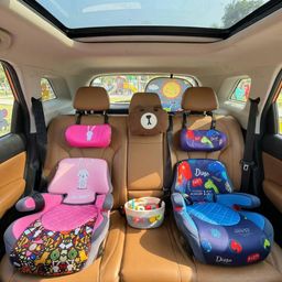 Ghế ngồi ô tô cho Bé từ 3 tuổi, có ISOFIX, Có gối kê đầu và tựa lưng điều chỉn…