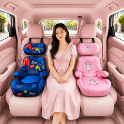 Ghế ngồi ô tô cho Bé từ 3 tuổi, có ISOFIX, Có gối kê đầu và tựa lưng điều chỉn…