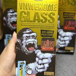 Kính cường lực iphone vnwekome wtp057 chống nhìn trộm,tự rút bụi,bảo vệ loa  ip 11 12 13 14 15 16