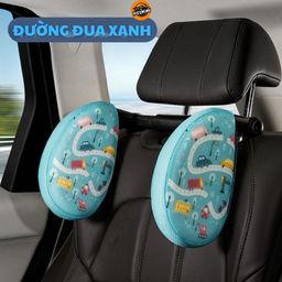 Gối tựa đầu ô tô xe hơi hai bên chống mỏi cổ HieuMinhCar,chất liệu cao su non…